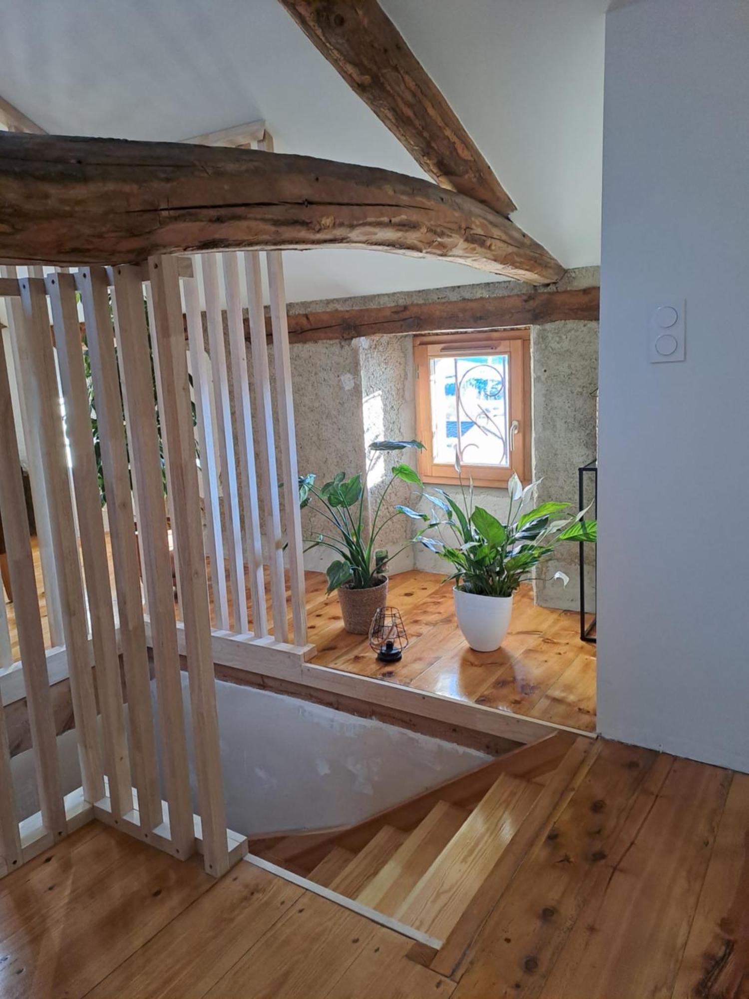Le Grenier Des Moineaux Bed and Breakfast Font-Romeu-Odeillo-Via Kamer foto